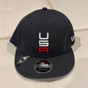 New Era Black USA Snapback Hat Ryder Cup